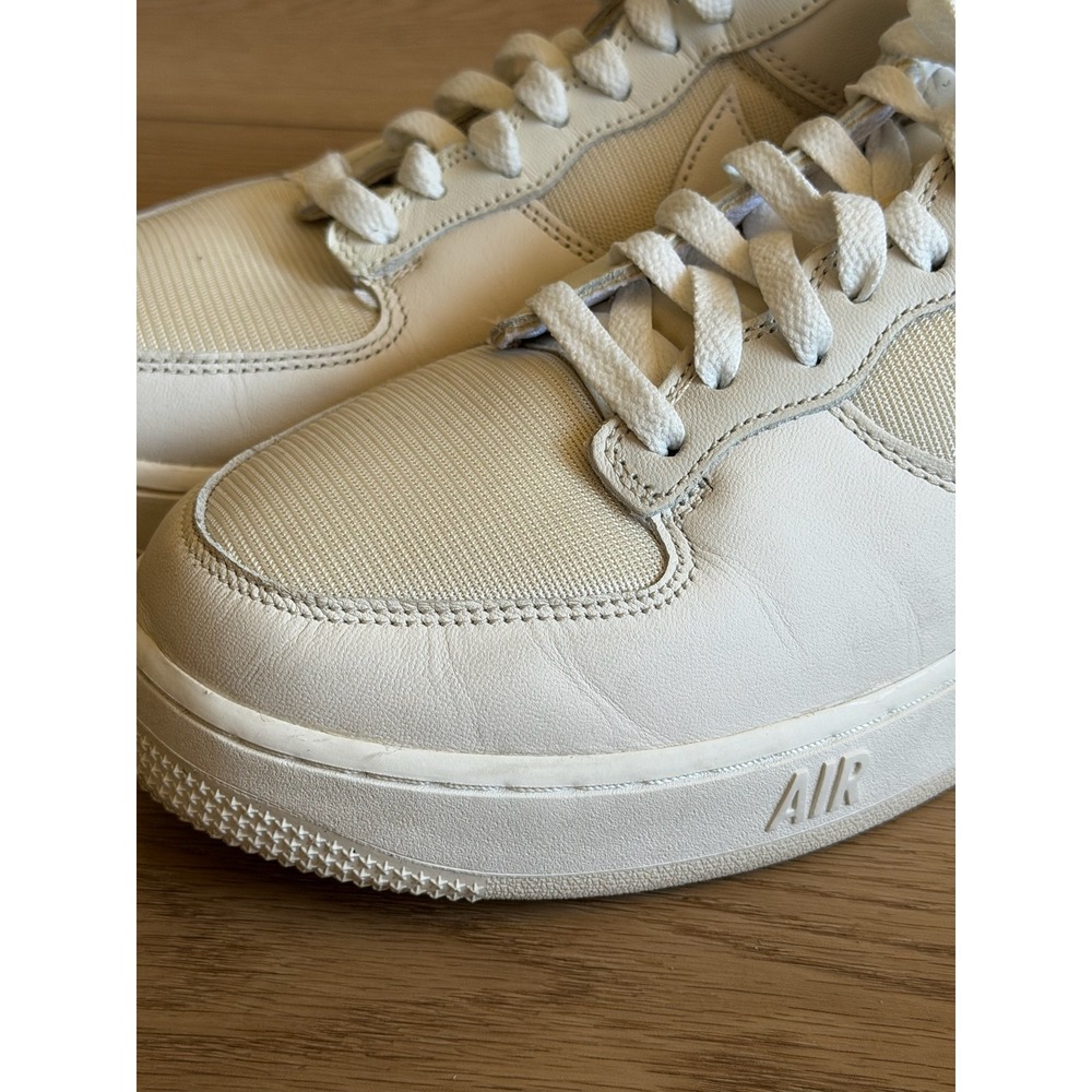 Nike Air Force 1 React Summit White Coconut Milk Mens 10.5 DM0573-101 Low Top XX - Picture 2 of 15